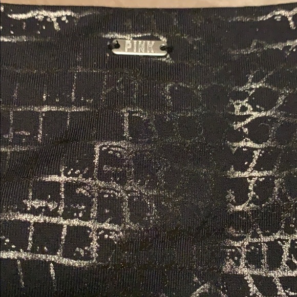 Pink Victoria's Secret blk snakeskin print legging - Picture 4 of 10